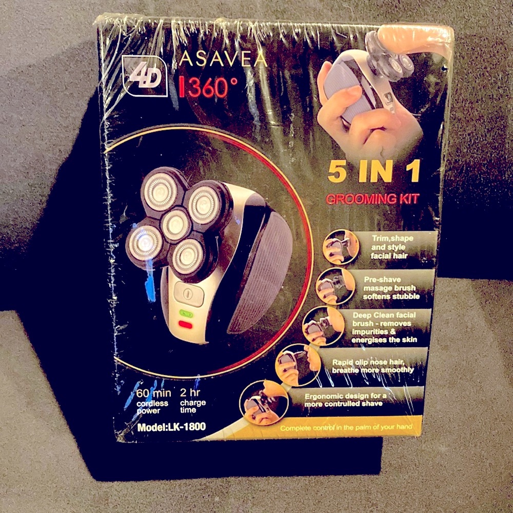 ASAVEA 1360° 4D 5 IN 1 GROOMING KIT 🪒 UNopened, Original Packaging, Cordless